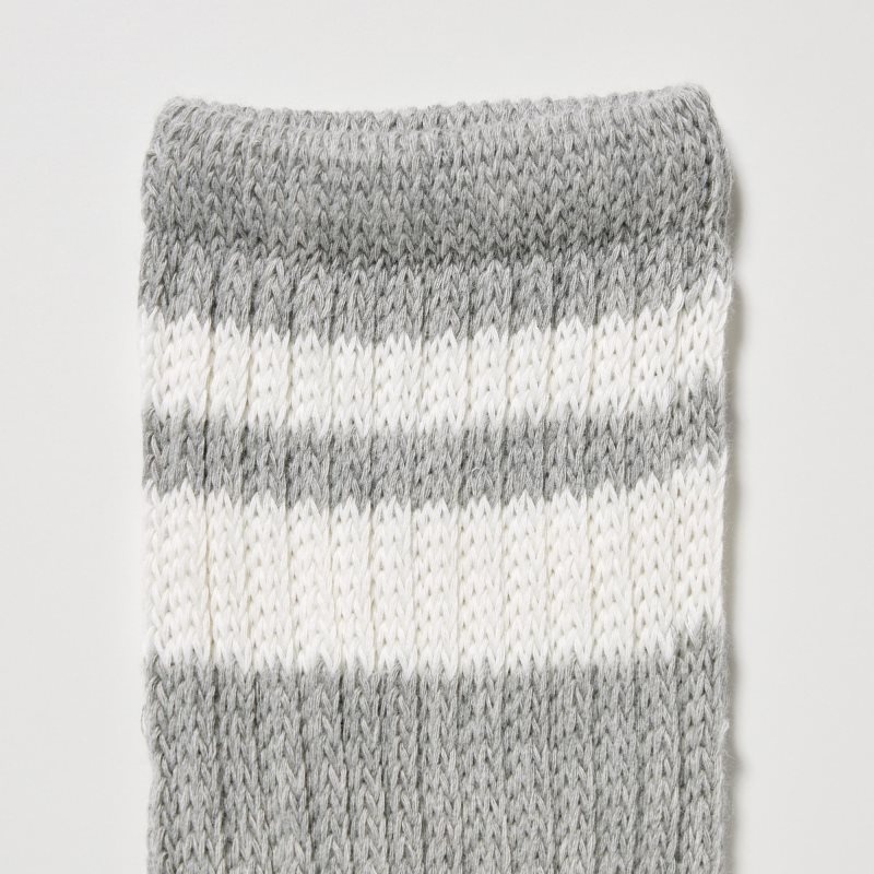 Men Uniqlo Pile Lined Socks Grey | 4848253