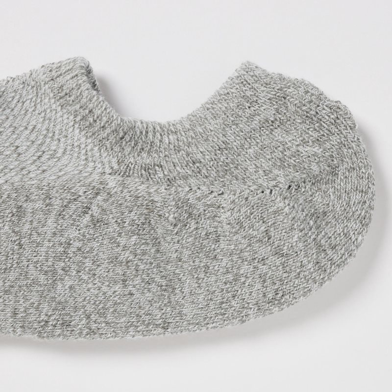 Men Uniqlo Pile Low Cut Socks Grey | 8815380