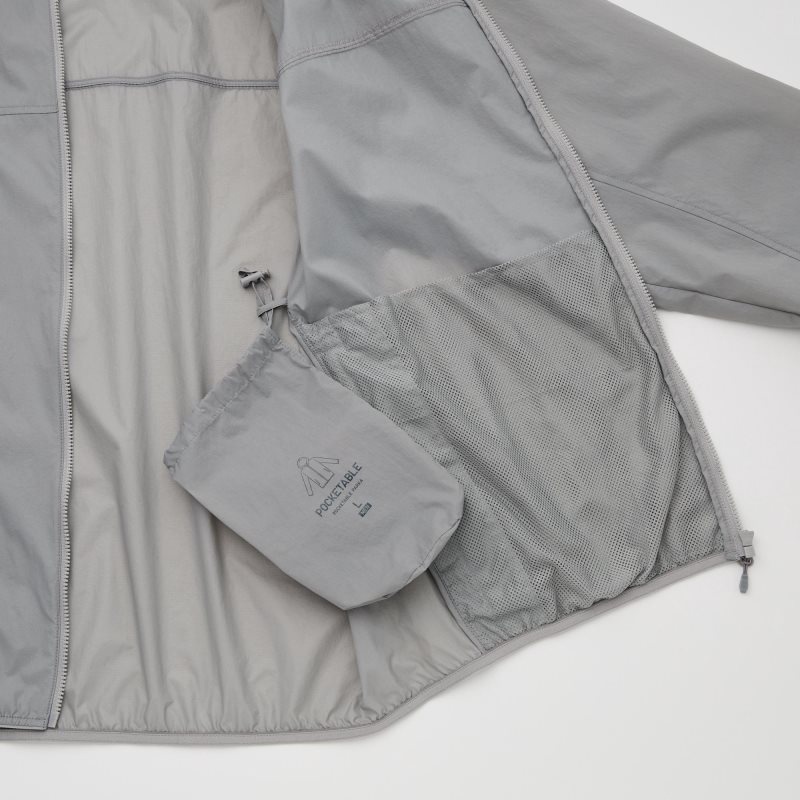 Men Uniqlo Pocketable Uv Protection 3d Cut Parka Black | 5671623