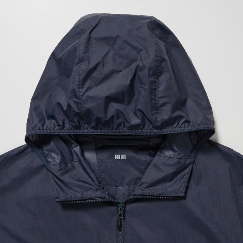 Men Uniqlo Pocketable Uv Protection 3d Cut Color Block Parka Yellow | 305001