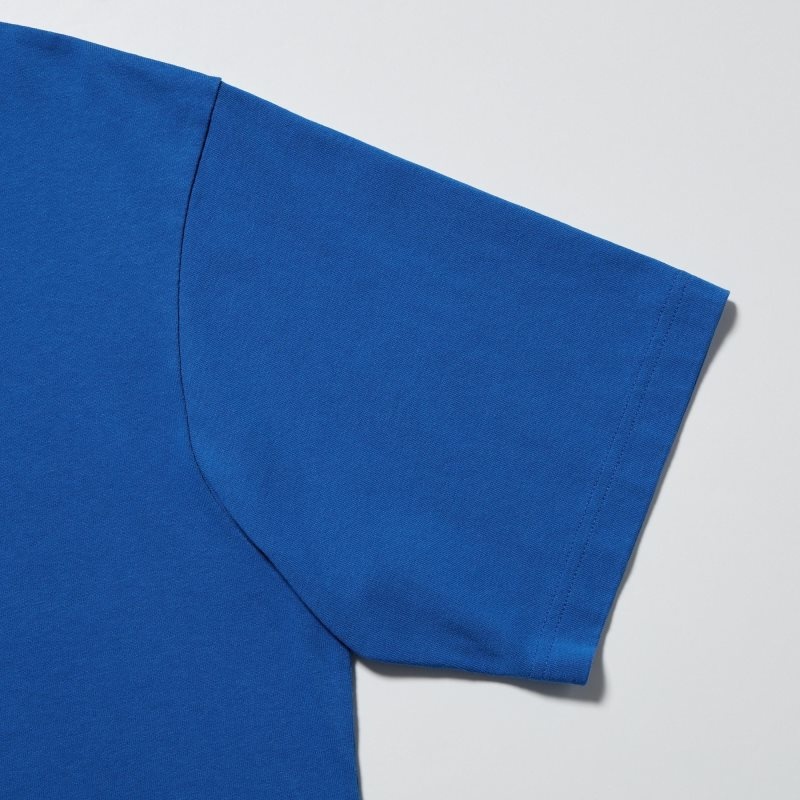 Men Uniqlo Pokémon Masters Ex Ut Oversized Short-sleeve Graphic T Shirts Blue | 6692065