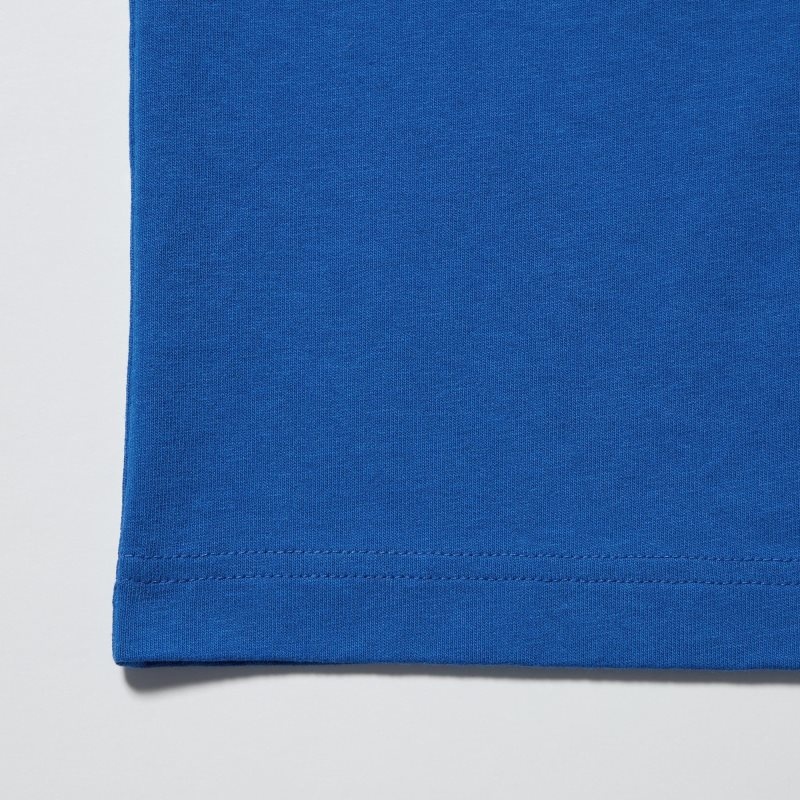 Men Uniqlo Pokémon Masters Ex Ut Oversized Short-sleeve Graphic T Shirts Blue | 6692065