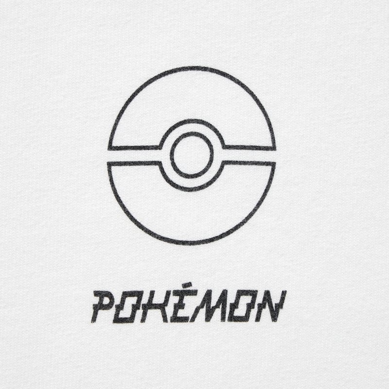 Men Uniqlo Pokémon Masters Ex Ut Oversized Short-sleeve Graphic T Shirts White | 1740005