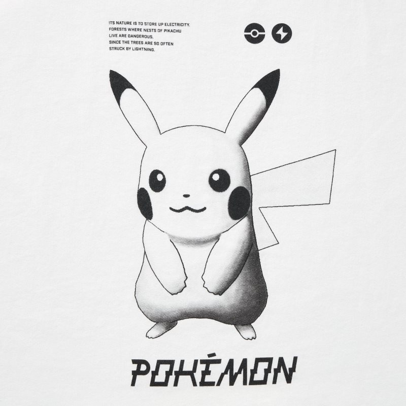 Men Uniqlo Pokémon Masters Ex Ut Oversized Short-sleeve Graphic T Shirts White | 1740005