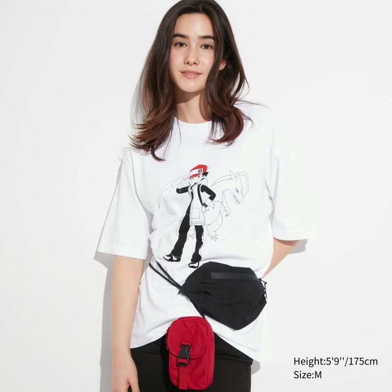 Men Uniqlo Pokémon Masters Ex Ut Oversized Short-sleeve Graphic T Shirts White | 4404537