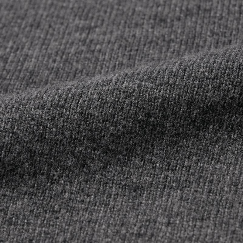 Men Uniqlo Premium Lambswool Crew Neck Long Sleeve Sweaters Grey | 8742869