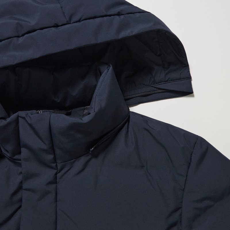 Men Uniqlo Seamless Down Coats Grey | 3436585