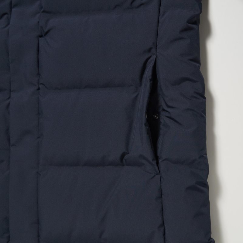 Men Uniqlo Seamless Down Coats Grey | 3436585