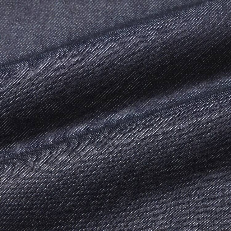 Men Uniqlo Selvedge Stretch Slim Fit Jeans Navy | 9666074