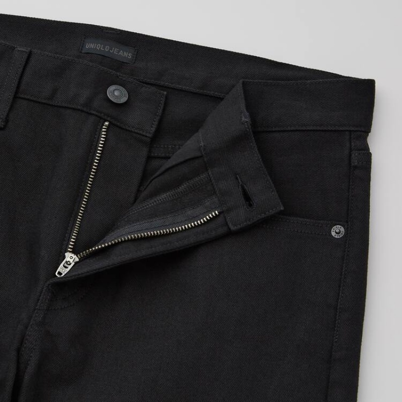 Men Uniqlo Selvedge Stretch Slim Fit Jeans Navy | 9129188