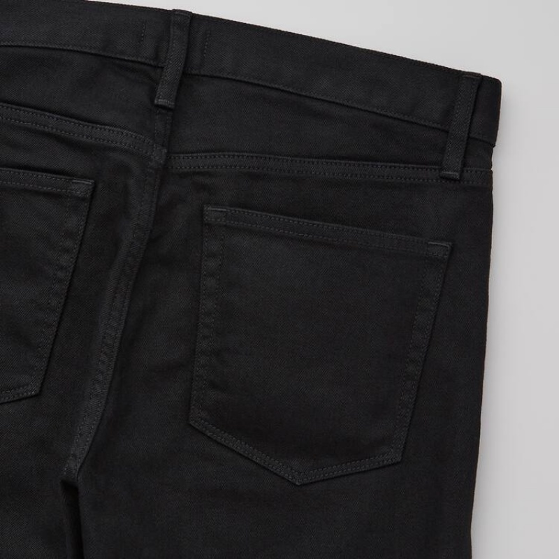Men Uniqlo Selvedge Stretch Slim Fit Jeans Navy | 9129188