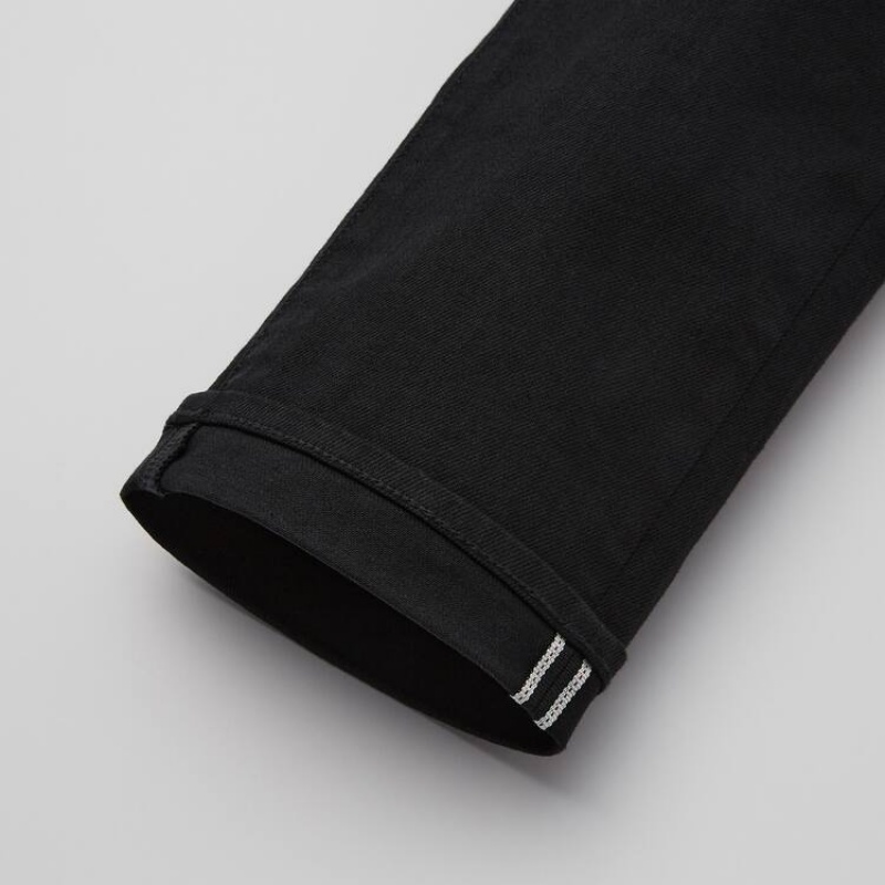 Men Uniqlo Selvedge Stretch Slim Fit Jeans Navy | 9129188