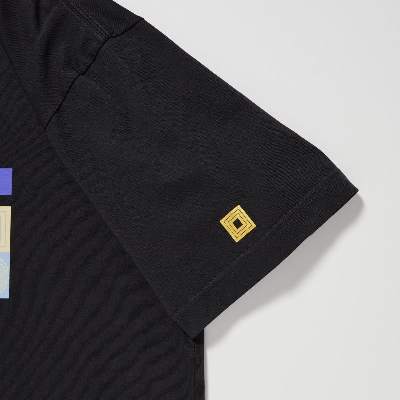 Men Uniqlo Shochiku Kabuki Ut Short-sleeve Graphic T Shirts Black | 5415895