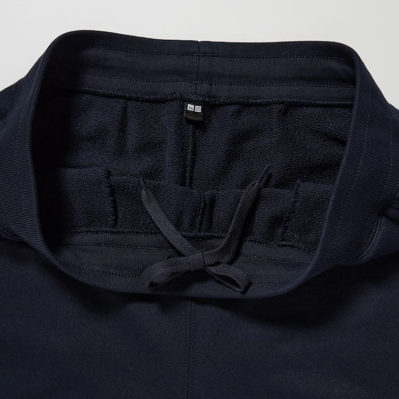Men Uniqlo Side Striped Jogger Pants Navy | 6813152