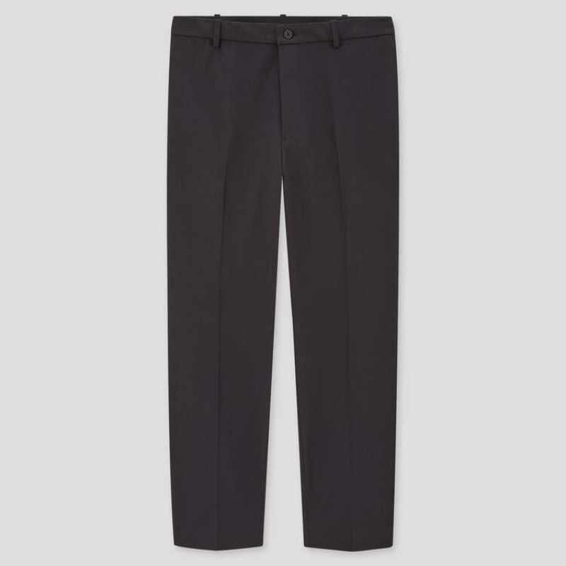 Men Uniqlo Smart Comfort Ankle Length Pants Navy | 5024698