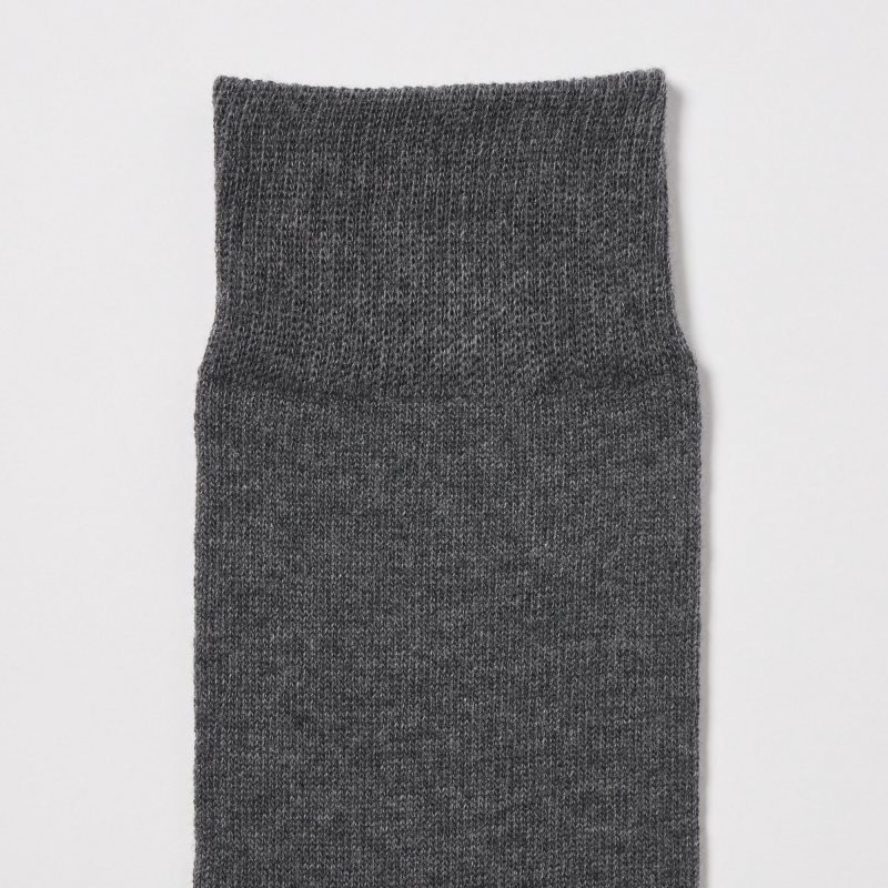 Men Uniqlo Socks Socks Grey | 4738417