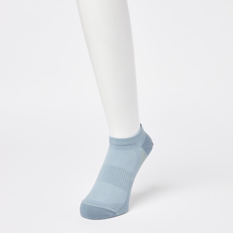Men Uniqlo Sports Short Socks Grey | 401474