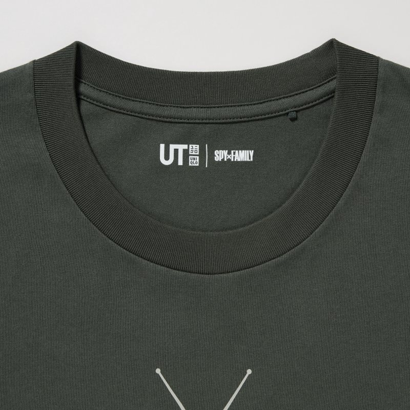 Men Uniqlo Spy X Family Ut Short-sleeve Graphic T Shirts Grey | 2658972