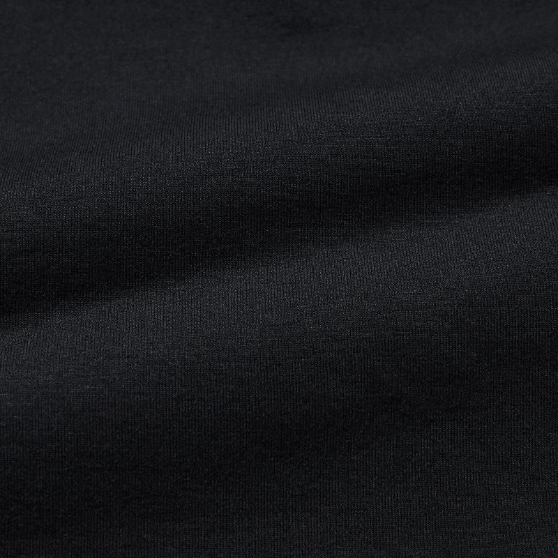 Men Uniqlo Stretch Dry Sweat Long-sleeve Full-zip Hoodie Black | 5672336