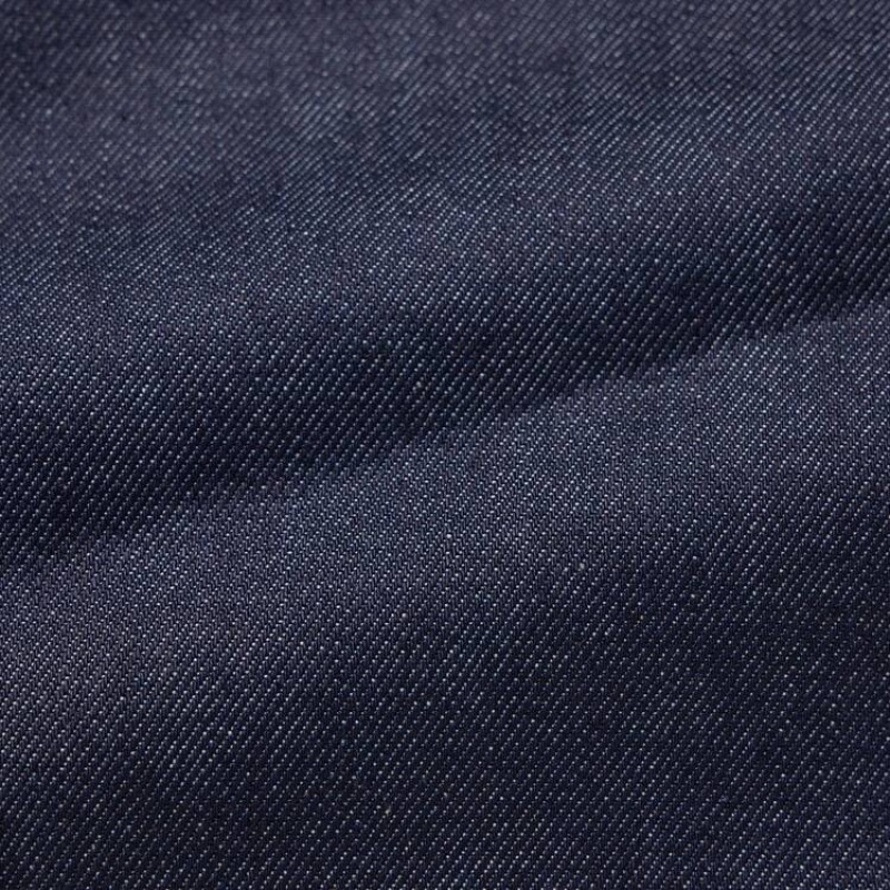 Men Uniqlo Stretch Selvedge Slim Fit Jeans Navy | 6085280