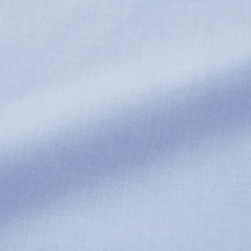 Men Uniqlo Super Non-iron Slim-fit Long-sleeve Semi-wide Collar Shirts Blue | 6878527