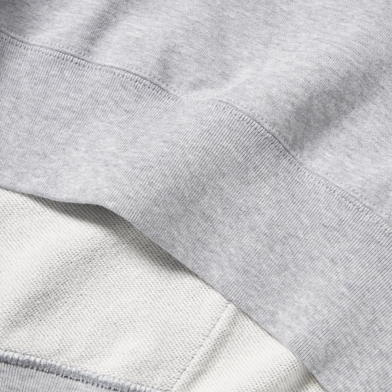 Men Uniqlo Sweat Full-zip Hoodie Grey | 8544560