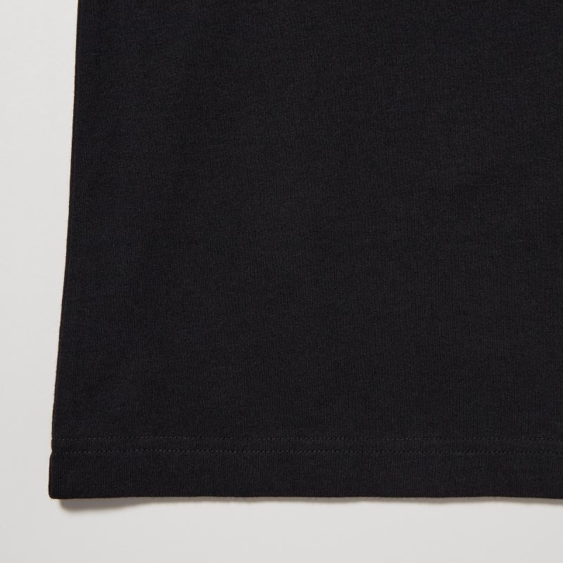 Men Uniqlo The Super Mario Bros. Movie Ut Short Sleeve Graphic T Shirts Black | 9684158