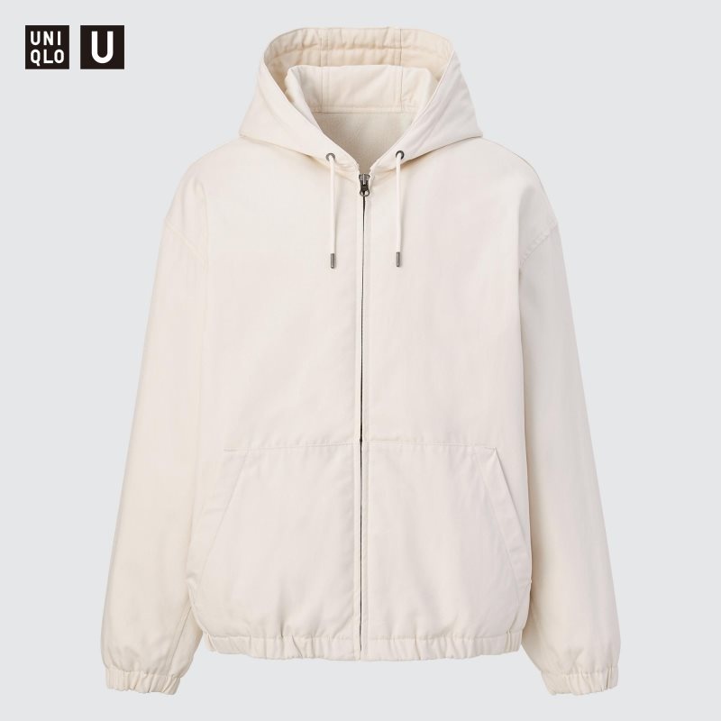 Men Uniqlo U Zip-up Jackets Brown | 2688786