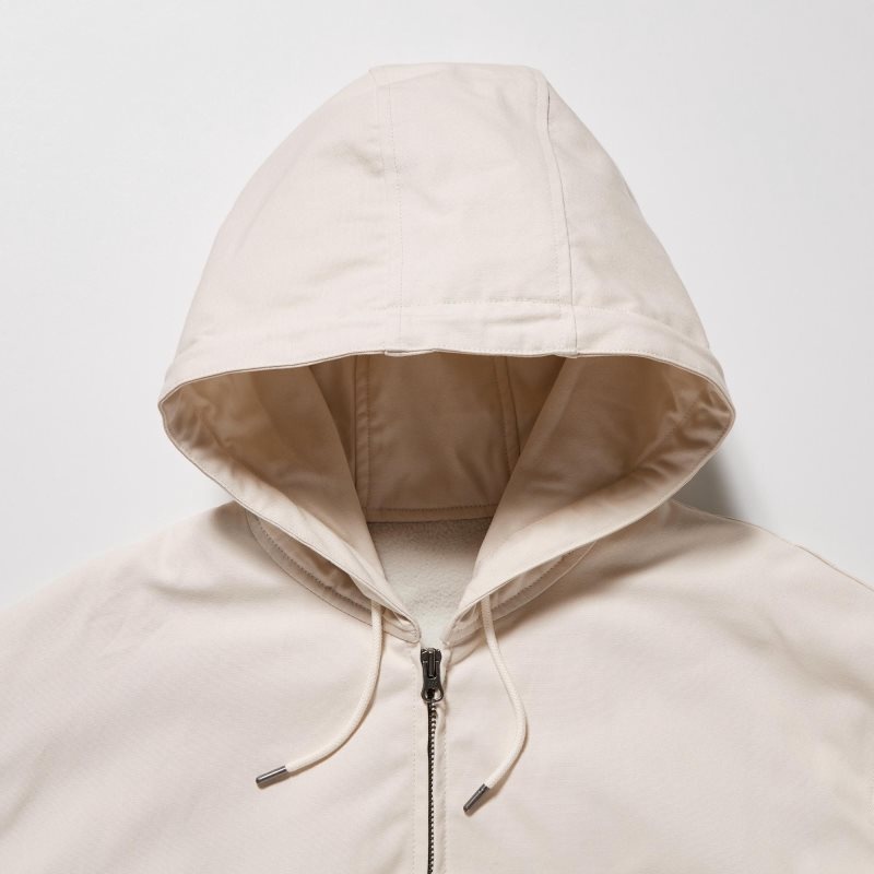 Men Uniqlo U Zip-up Jackets Brown | 2688786