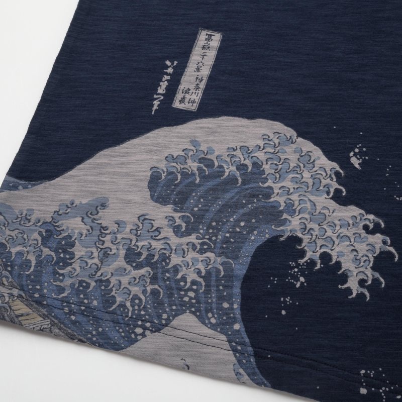 Men Uniqlo Ukiyo-e Ut Short-sleeve Graphic T Shirts Navy | 9219948