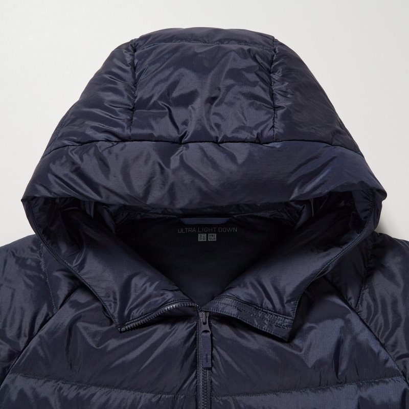 Men Uniqlo Ultra Light Down 3d Cut Parka Black | 2717501