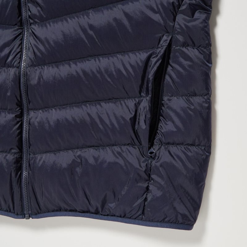 Men Uniqlo Ultra Light Down 3d Cut Parka Black | 2717501