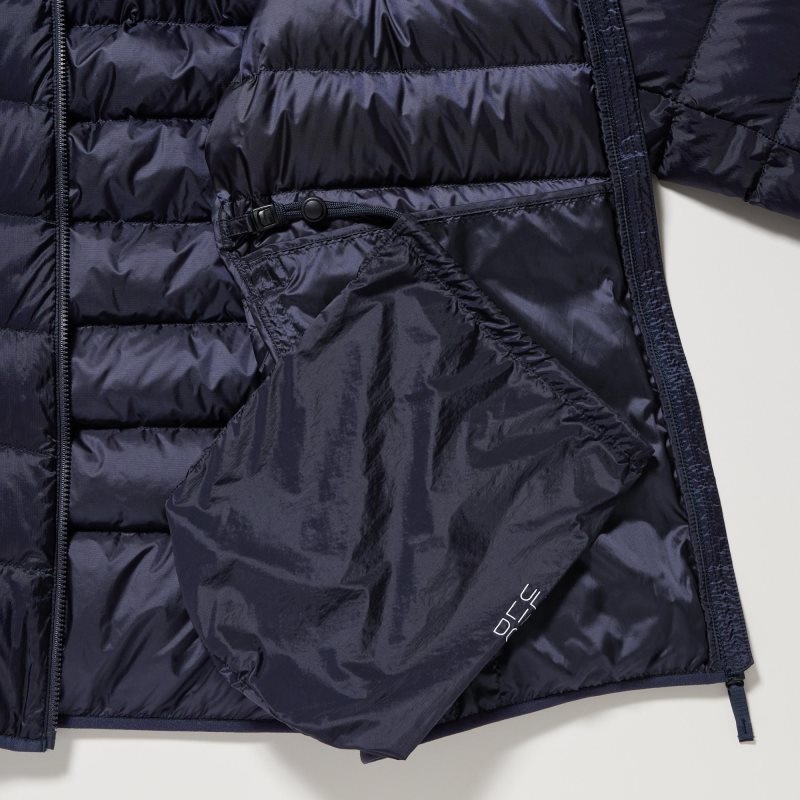 Men Uniqlo Ultra Light Down 3d Cut Parka Black | 2717501