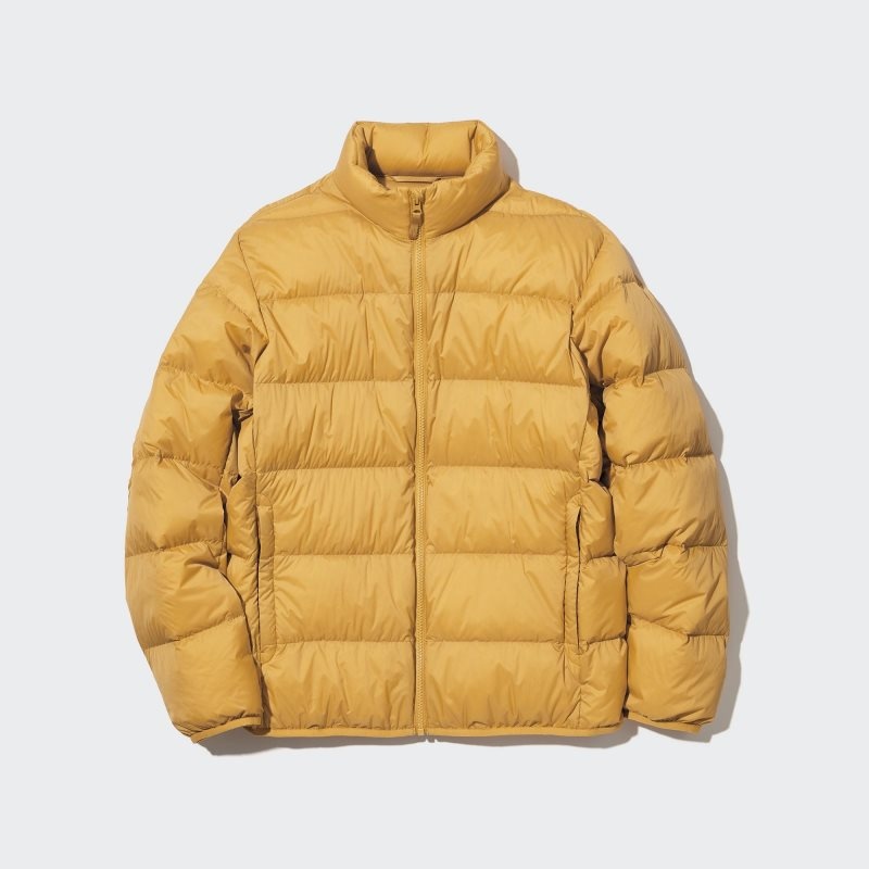 Men Uniqlo Ultra Light Down 3d Cut Wide Quilt Jackets Navy | 3161155