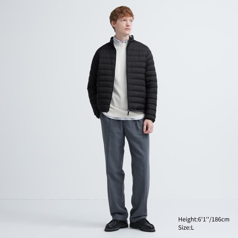 Men Uniqlo Ultra Light Down Jackets Black | 199209