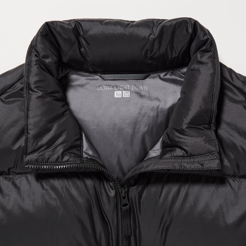 Men Uniqlo Ultra Light Down Wide Quilt Vest Green | 510610
