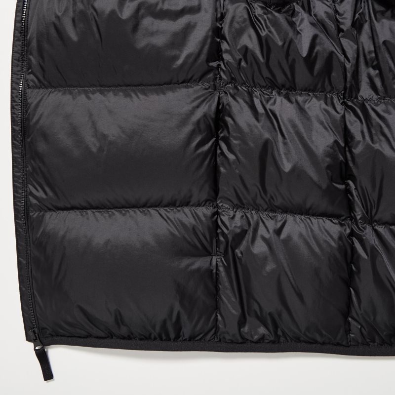 Men Uniqlo Ultra Light Down Wide Quilt Vest Green | 510610