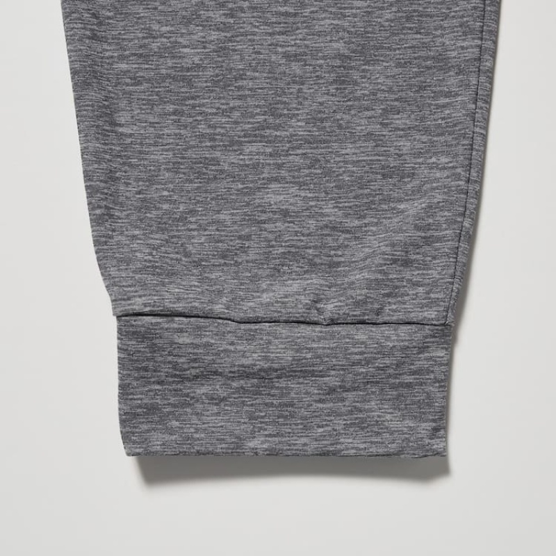 Men Uniqlo Ultra Stretch Active Jogger Pants Grey | 3242839