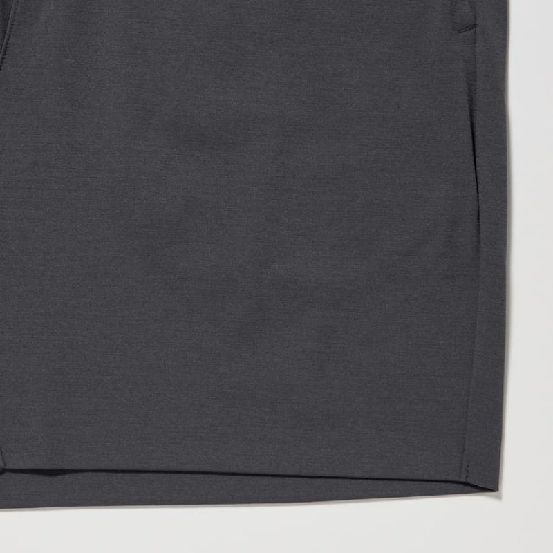Men Uniqlo Ultra Stretch Dry-ex Shorts Grey | 8948080