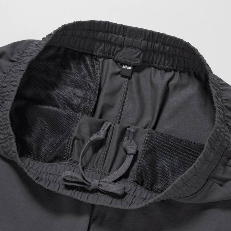 Men Uniqlo Ultra Stretch Dry-ex Shorts Grey | 8948080