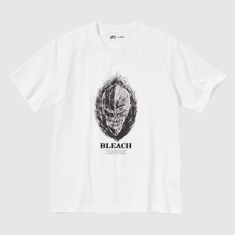 Men Uniqlo Ut Archive Ut Bleach Short-sleeve Graphic T Shirts White | 1745454