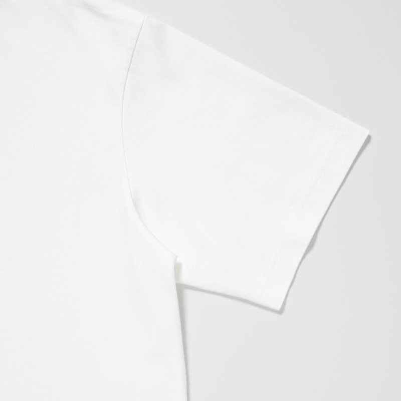 Men Uniqlo Ut Archive Ut Bleach Short-sleeve Graphic T Shirts White | 1745454