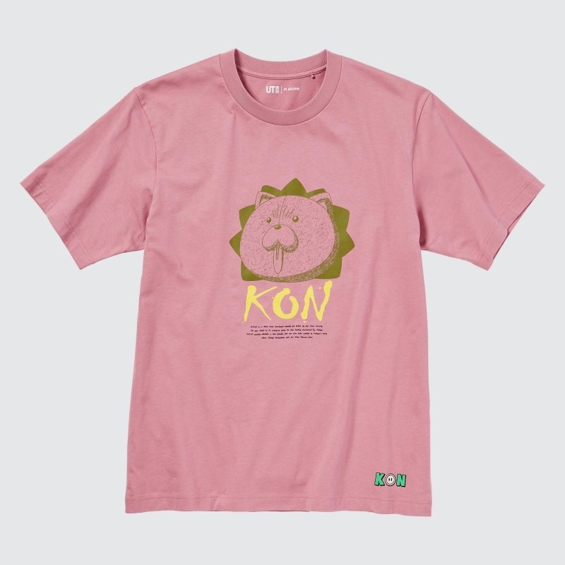 Men Uniqlo Ut Archive Ut Bleach Short-sleeve Graphic T Shirts Pink | 4829219