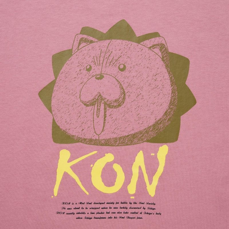 Men Uniqlo Ut Archive Ut Bleach Short-sleeve Graphic T Shirts Pink | 4829219
