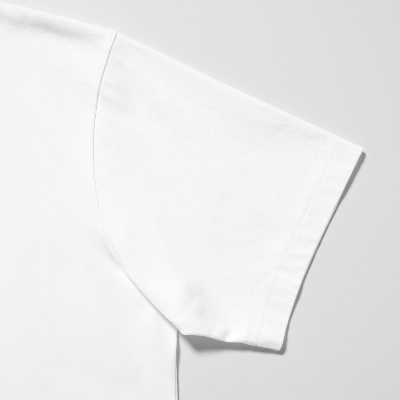 Men Uniqlo Ut Archive Ut Bleach Short-sleeve Graphic T Shirts White | 9545523