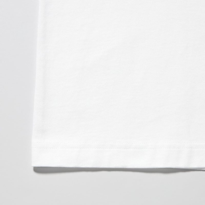 Men Uniqlo Ut Archive Ut Bleach Short-sleeve Graphic T Shirts White | 9545523