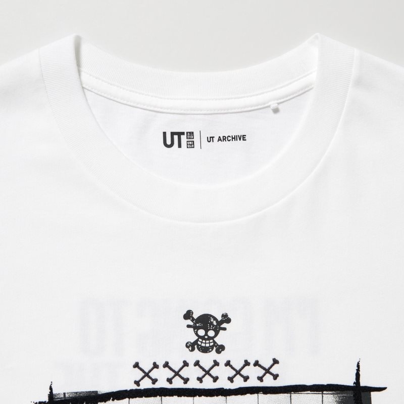 Men Uniqlo Ut Archive Ut One Piece Short-sleeve Graphic T Shirts White | 4947931