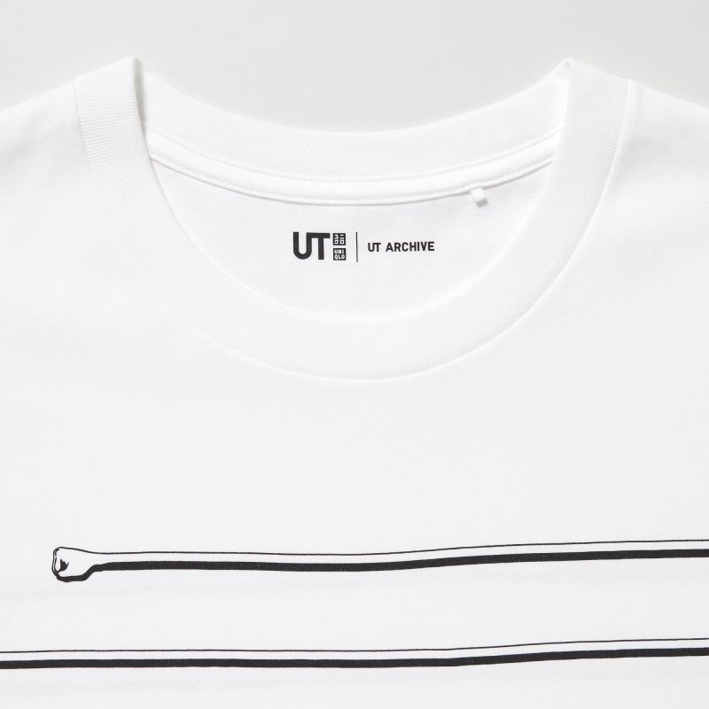 Men Uniqlo Ut Archive Ut One Piece Short-sleeve Graphic T Shirts White | 5615767