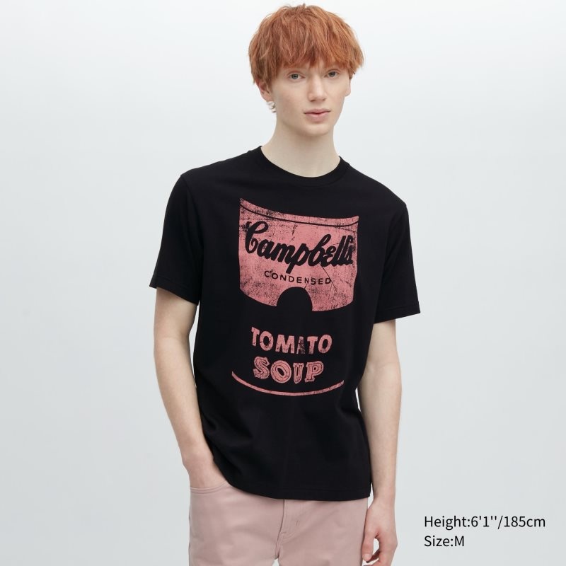 Men Uniqlo Ut Archive Ut Short Sleeve Graphic Andy Warhol T Shirts Black | 1573273