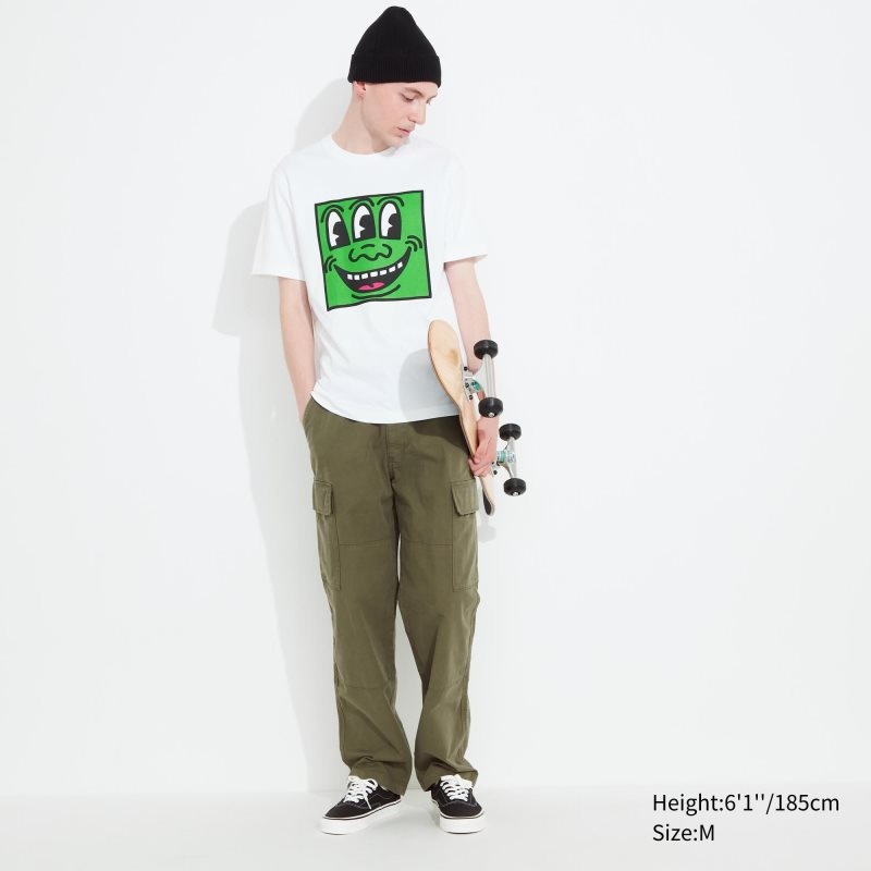 Men Uniqlo Ut Archive Ut Short Sleeve Graphic Keith Haring T Shirts White | 4762519